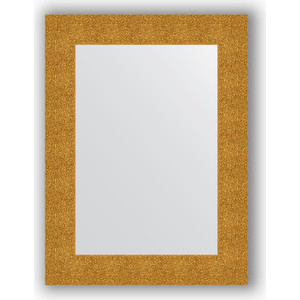 Зеркало в багетной раме поворотное Evoform Definite 60x80 см, чеканка золотая 90 мм (BY 3054)