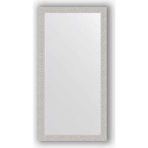Зеркало в багетной раме поворотное Evoform Definite 51x101 см, мозаика хром 46 мм (BY 3068)