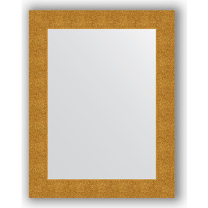 Зеркало в багетной раме поворотное Evoform Definite 70x90 см, чеканка золотая 90 мм (BY 3182)