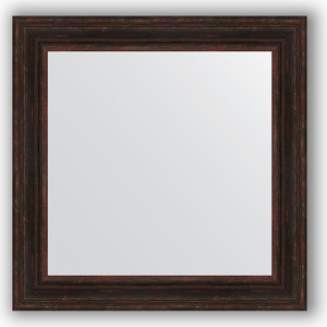 Зеркало в багетной раме Evoform Definite 82x82 см, темный прованс 99 мм (BY 3254)