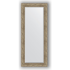 Зеркало с фацетом в багетной раме поворотное Evoform Exclusive 60x145 см, виньетка античное серебро 85 мм (BY 3539)