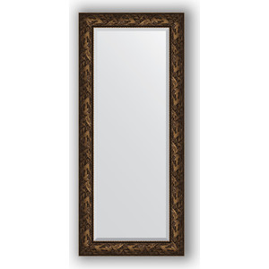 Зеркало с фацетом в багетной раме поворотное Evoform Exclusive 69x159 см, византия бронза 99 мм (BY 3573)