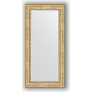 Зеркало с фацетом в багетной раме поворотное Evoform Exclusive 82x172 см, состаренное серебро с орнаментом 120 мм (BY 3610)