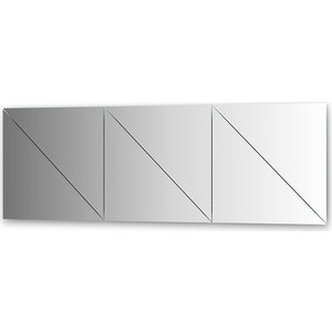 Зеркальная плитка Evoform Reflective с фацетом 10 мм, 50 х 50 см, комплект 6 шт. (BY 1523)