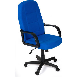 Кресло TetChair СН747 ткань, синий, 2601 игровое кресло chairman game 28 ткань синий