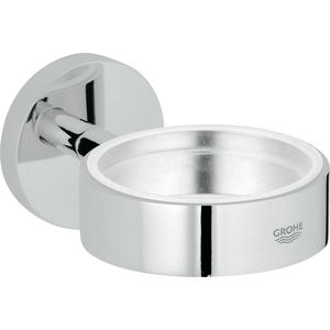 Держатель в ванную Grohe Essentials для стакана, мыльницы или дозатора, хром (40369001) дозатор для жидкого мыла grohe essentials с держателем 40448001