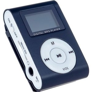 MP3 плеер Perfeo Music Clip Titanium Display black (VI-M001-Display Black)