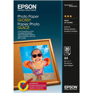 Фотобумага Epson Glossy A4 20 листов (C13S042538)