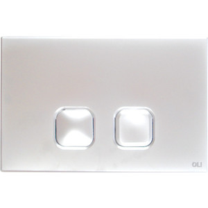 Кнопка смыва OLI Plain хром глянцевый (070827) кнопка слива для арматуры iddis