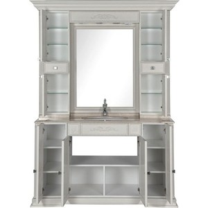 Зеркало-шкаф Aquanet Кастильо 160 белый (183178)
