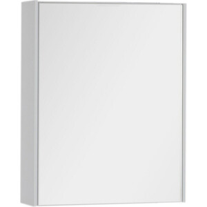 Зеркальный шкаф Aquanet Латина 60 белый (179942) зеркальный шкаф aquanet латина 90 белый 179605