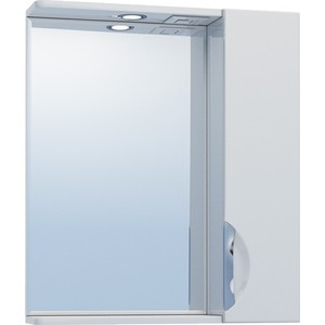 Зеркало-шкаф VIGO Callao 2-600 правый, с подсветкой, белый (2000000001869) зеркало мебелик beautystyle 8 белый п0003720