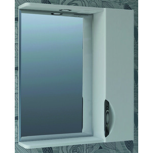 Зеркало-шкаф VIGO Callao 2-600 правый, с подсветкой, белый (2000000001869)