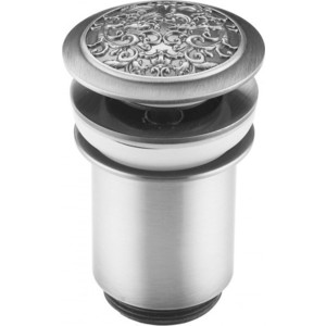 Донный клапан ZorG Antic матовое серебро (AZR 2 SL) донный клапан без перелива migliore ricambi ml ric 10 122 cr