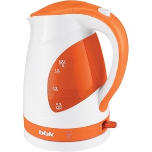Чайник электрический BBK EK1700P белый/оранжевый EK1700P белый/оранжевый - фото 1