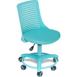 Офисное кресло TetChair Kiddy, ткань, бирюзовый кресло шезлонг матрас подушка бирюзовый