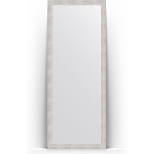 Зеркало напольное Evoform Definite Floor 78x197 см, в багетной раме - серебряный дождь 70 мм (BY 6002)