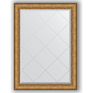 Зеркало с гравировкой поворотное Evoform Exclusive-G 74x101 см, в багетной раме - медный эльдорадо 73 мм (BY 4180)