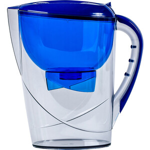 Фильтр-кувшин Гейзер Аквариус синий (62025) фильтр кувшин гейзер вега сиреневый 62040