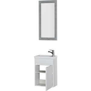 Мебель для ванной Aquanet Дувр 45 белая