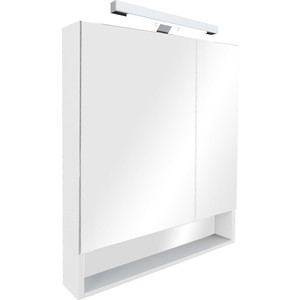Зеркальный шкаф Roca Gap 80 белый (ZRU9302750) зеркальный шкаф emmy вэла 50х60 левый белый wel50bel l