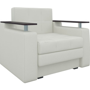 Кресло-кровать Мебелико Комфорт эко-кожа белый