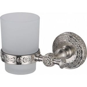 Стакан для ванной ZorG Antic серебро (AZR 03 SL) душевая система zorg antic со смесителем серебро a 403ds sl