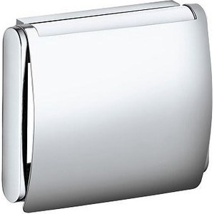 Держатель туалетной бумаги Keuco Plan с крышкой (14960010000) поручень 35 1 см keuco plan 14907370000