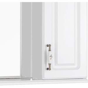 Зеркало-шкаф Style line Олеандр-2 Люкс 75 с подсветкой, белый (ЛС-00000051)