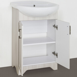 Мебель для ванной Style line Олеандр-2 Люкс 55 рельеф пастель