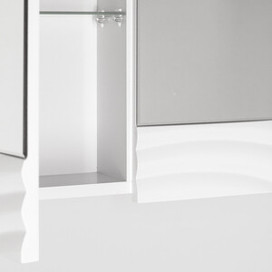 Зеркальный шкаф Style line Вероника 60 белый (ЛС-00000055)