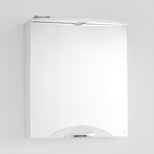 Зеркальный шкаф Style line Жасмин-2 Люкс 60 с подсветкой, белый (ЛС-00000216) шкаф пенал stella polar ванесса 30 белый sp 00000216