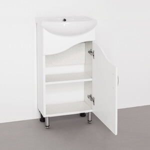Мебель для ванной Style line Эко Волна 40 №2 белая, напольная