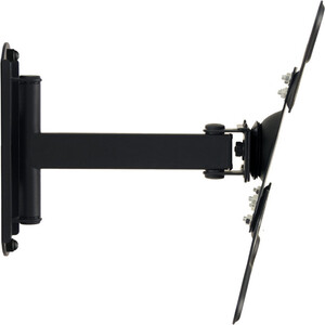Кронштейн для телевизора Monstermount MB-5214 (22-43", VESA 100/200) наклонно-поворотный, до 30 кг,черный