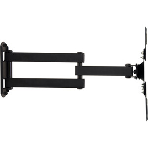 Кронштейн для телевизора Monstermount MB-5224 (22-43", VESA 100/200) наклонно-поворотный, до 30 кг,черный