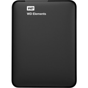 Внешний жесткий диск Western Digital (WD) WDBUZG0010BBK-WESN (1Tb/2.5''/USB 3.0) черный внешний ssd диск sandisk portable 800 мб сек 1тб sdssde30 1t00 g26