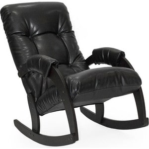 Кресло-качалка Мебель Импэкс МИ модель 67 Vegas lite black / венге кресло качалка глайдер мебель импэкс ми модель 68 vegas lite black