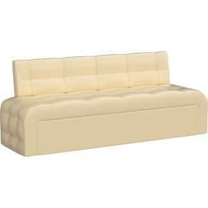 Кухонный диван Мебелико Люксор эко-кожа (бежевый) угловой диван мебелико сенатор п рогожка бежевый серый