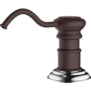 Дозатор для моющих средств Omoikiri OM-01 DC темный шоколад (4995014v) кушетка шарм дизайн прима корфу коричневый и экокожа шоколад
