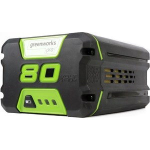 Аккумулятор GreenWorks G80B4 (2901307) аккумулятор greenworks g24b4 2926807 24v 4 ач