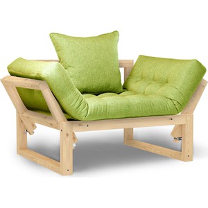 Кресло Arsko Амбер сосна-зеленая рогожка. кресло arsko амбер сосна оранжевая рогожка