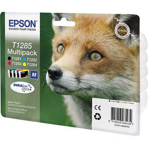 Картридж Epson T1285 Multipack (C13T12854012) мфу epson l3250 струйный
