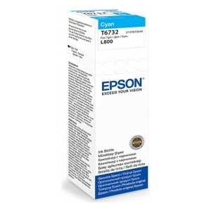 Чернила Epson Stylus Photo L800 голубой (C13T67324A)