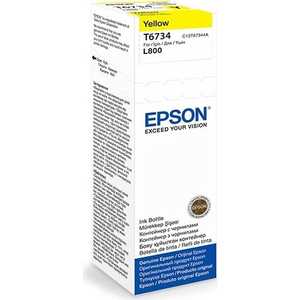 Чернила Epson Stylus Photo L800 желтый (C13T67344A)