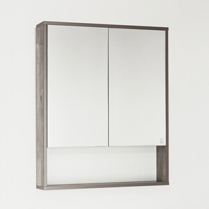 Зеркальный шкаф Style line Экзотик 65 бетон (ЛС-00000397) зеркальный шкаф style line экзотик 75 бетон лс 00000398