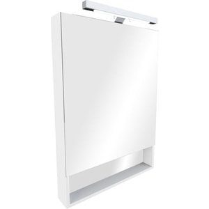 Зеркальный шкаф Roca Gap 60 белый глянец (ZRU9302885) зеркальный шкаф lemark universal 90х80 белый глянец lm90zs u
