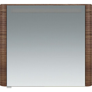 Зеркальный шкаф Am.Pm Sensation 80 правый, с подсветкой, орех (M30MCR0801NF) зеркальный шкаф 60x83 3 см грецкий орех r акватон стоун 1a231502sxc80