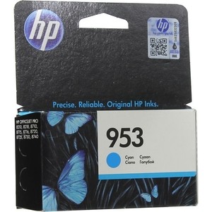 Картридж HP F6U12AE №953 голубой 700 стр.