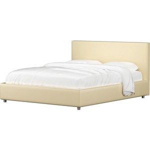 Кровать Мебелико Кариба эко-кожа бежевый кровать мебелико кариба эко кожа коричневый