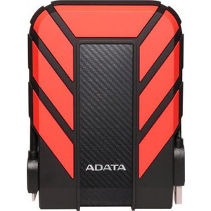 Внешний жесткий диск ADATA AHD710P-2TU31-CRD (2Tb/2.5''/USB 3.0) красный внешний жесткий диск adata dashdrive durable hd710 pro 5тб ahd710p 5tu31 cbk